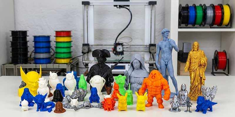Peça impressa em 3D — contexto artístico e decorativo